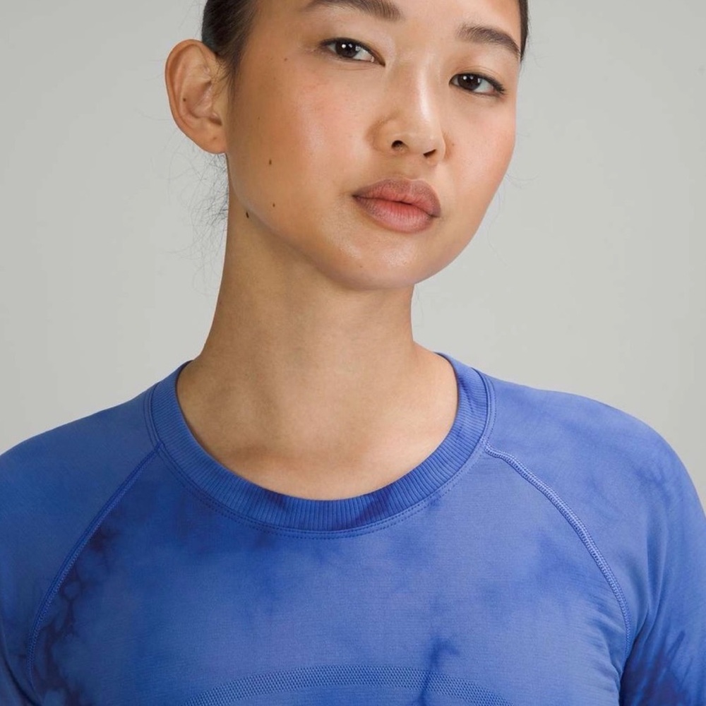 Lululemon Swiftly Tech 2.0 race length Long Sleeve Top marble dye psychic - Picture 4 of 6